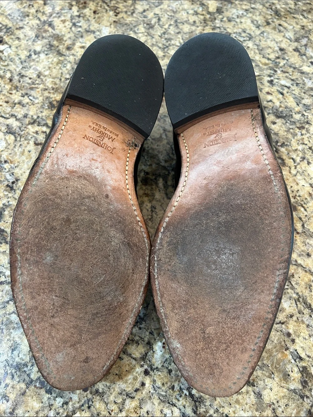 Johnston & Murphy Tassel Loafers in Cherry Brown Leather - Classic Wingtip Style